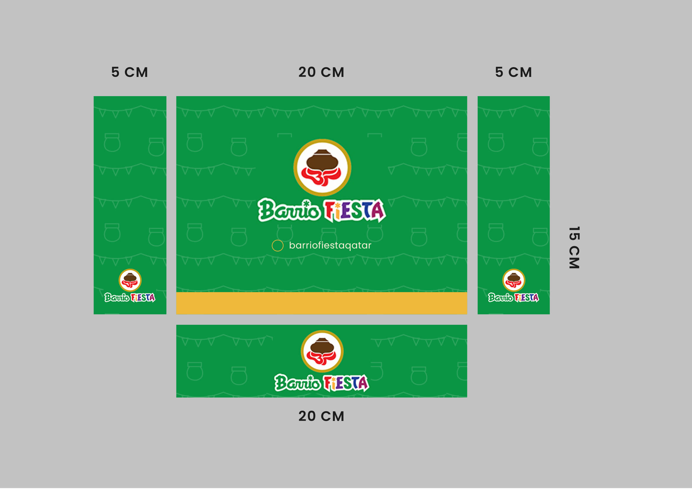 Barrio Fiesta — box design