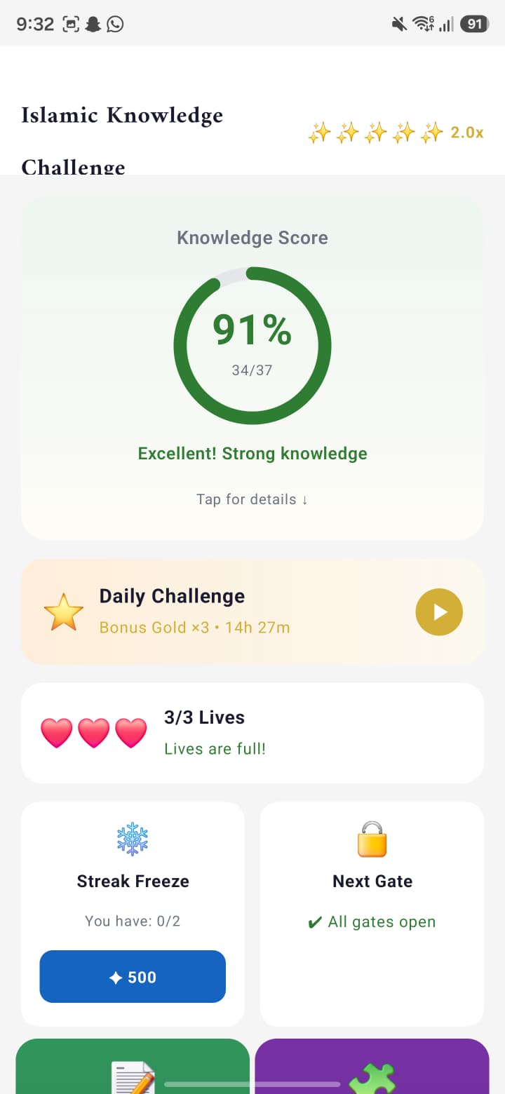 Knowledge Challenge